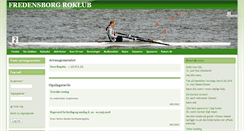 Desktop Screenshot of fredensborgroklub.dk