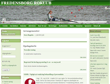 Tablet Screenshot of fredensborgroklub.dk